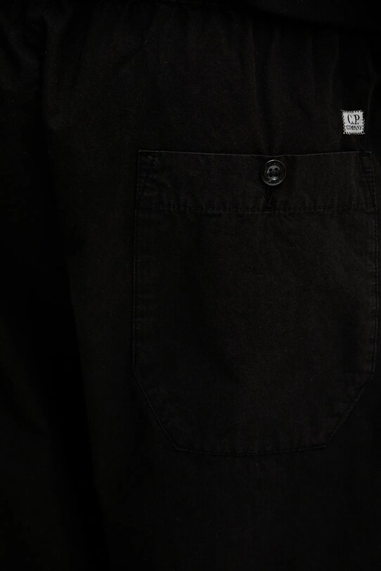 C.P. Company pantaloni de bumbac negru 18CMPA094A006475G