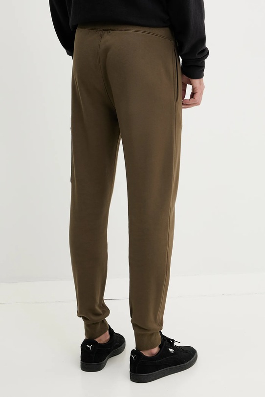 Îmbrăcăminte C.P. Company pantaloni de trening din bumbac 18CMSP017A005086W verde