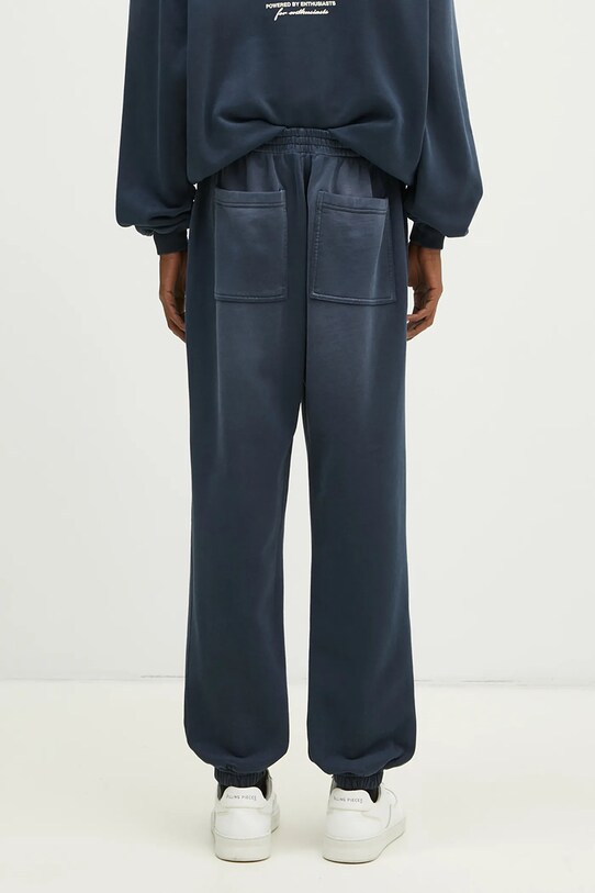 Îmbrăcăminte Represent pantaloni de trening din bumbac Owners Club Sweatpant OCM41116.224 albastru