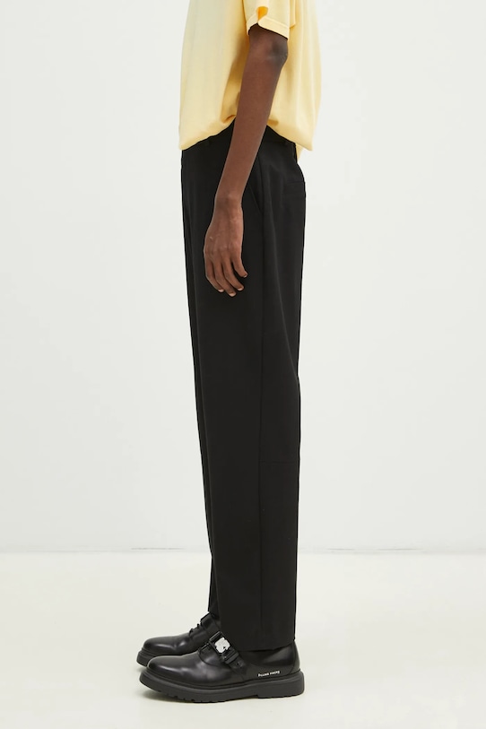 Represent pantaloni Smoking Pant MLM51009.01 negru SS25