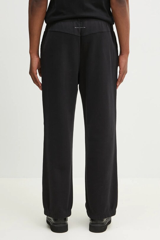 Clothing MM6 Maison Margiela cotton joggers SH2KA0027 black