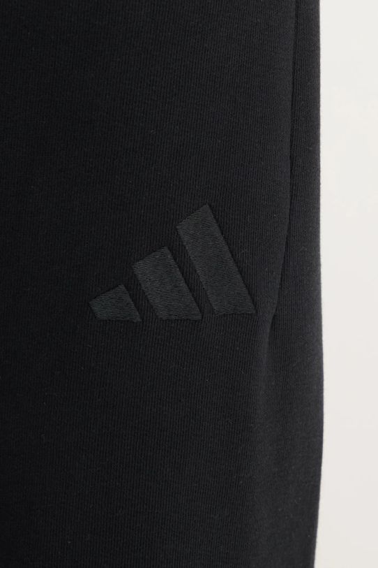 adidas pantaloni de trening din bumbac ALL SZN negru IV5216