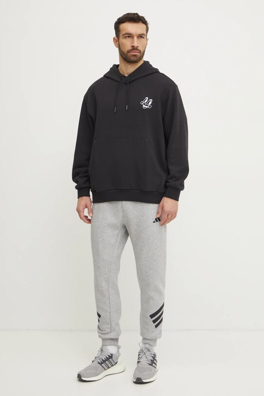 adidas melegítőnadrág Future Icons JD4867 szürke SS25