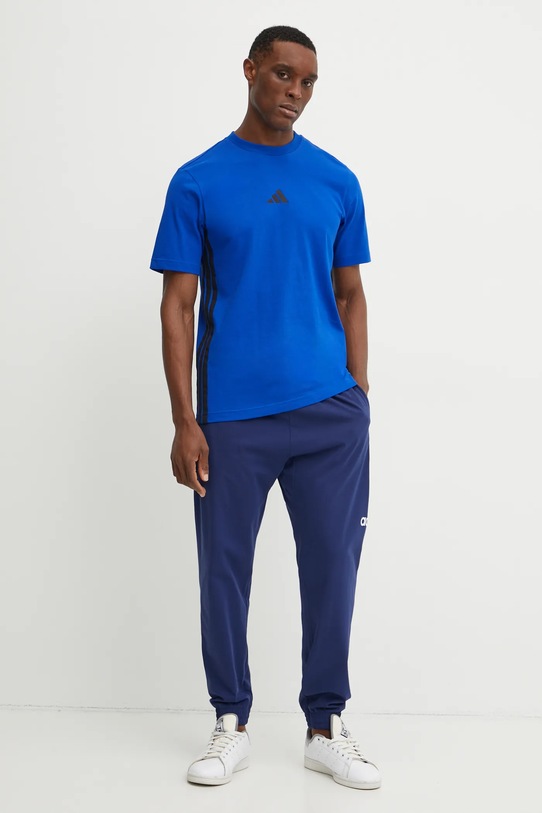 Tepláky adidas Essentials Linear JE9011 tmavomodrá SS25