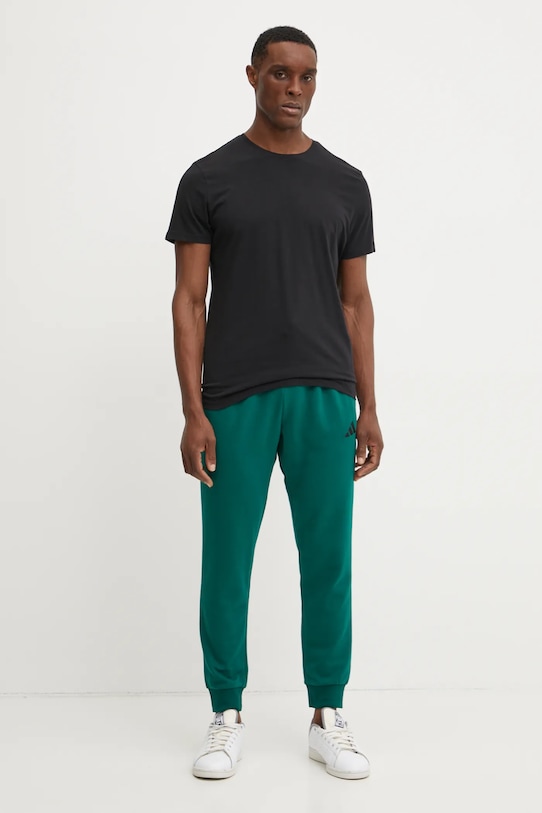 adidas pantaloni de trening Feelcozy IN6072 verde SS25