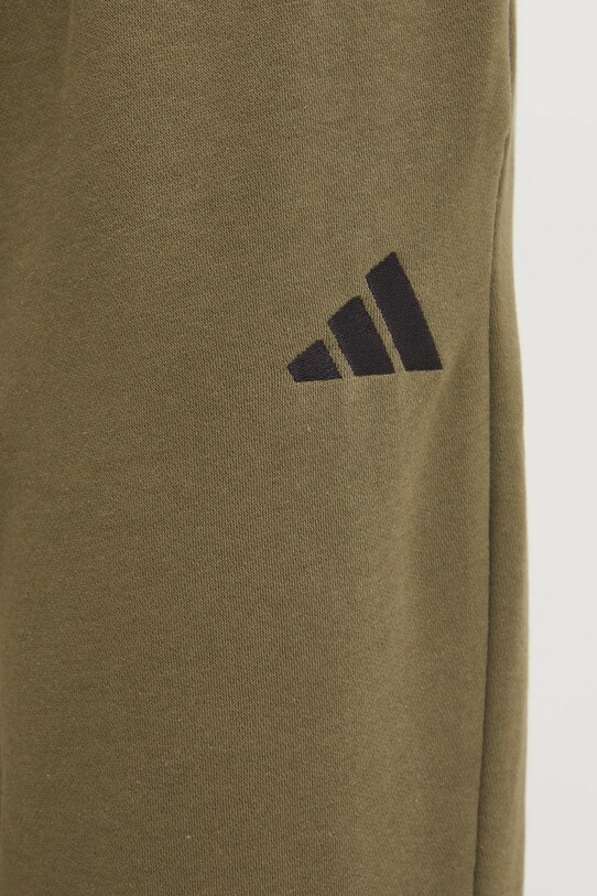 adidas spodnie dresowe Feelcozy zielony JE3812