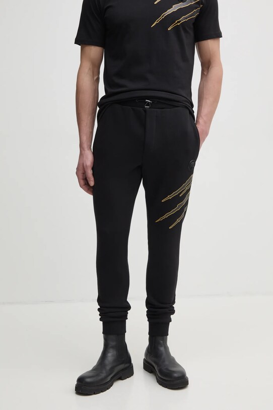 Спортивні штани PLEIN SPORT чорний SAEC.MJT2490.STE001N