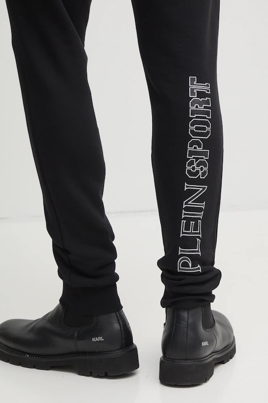 PLEIN SPORT spodnie dresowe czarny SAEC.MJT2490.STE001N
