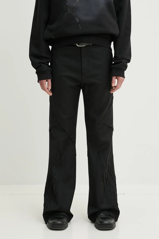 Брюки Heliot Emil прямой чёрный SS25.M.10.188.BLK01