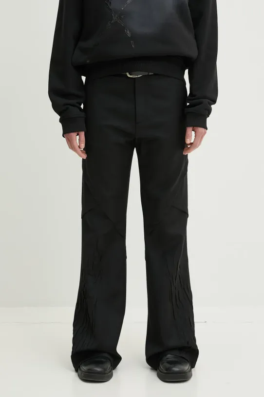 Брюки Heliot Emil с эластаном чёрный SS25.M.10.188.BLK01