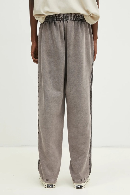 Clothing adidas Originals cotton joggers Premium Essentials Retro Washed Open Hem JD0217 gray