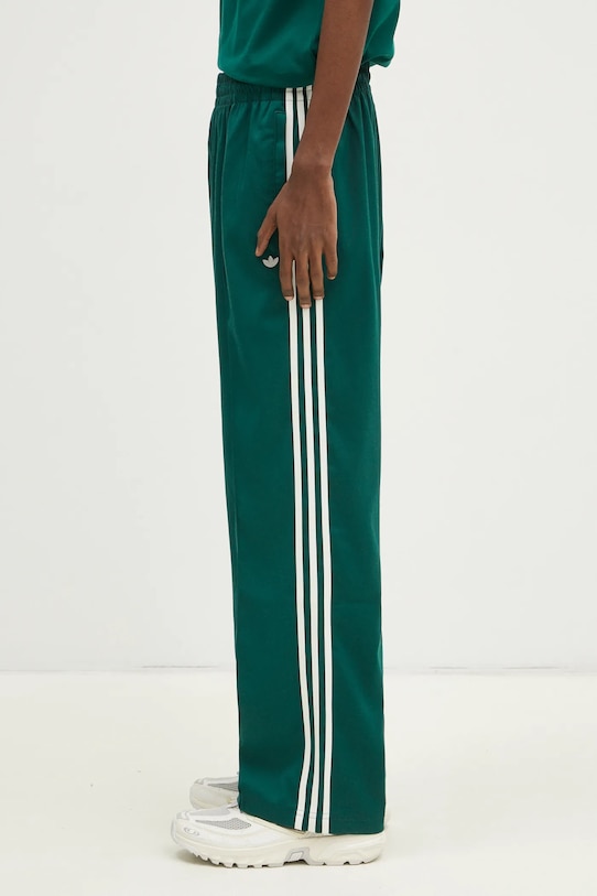 Donji dio trenirke adidas Originals Premium Baggy Track Pant JM3584 zelena SS25