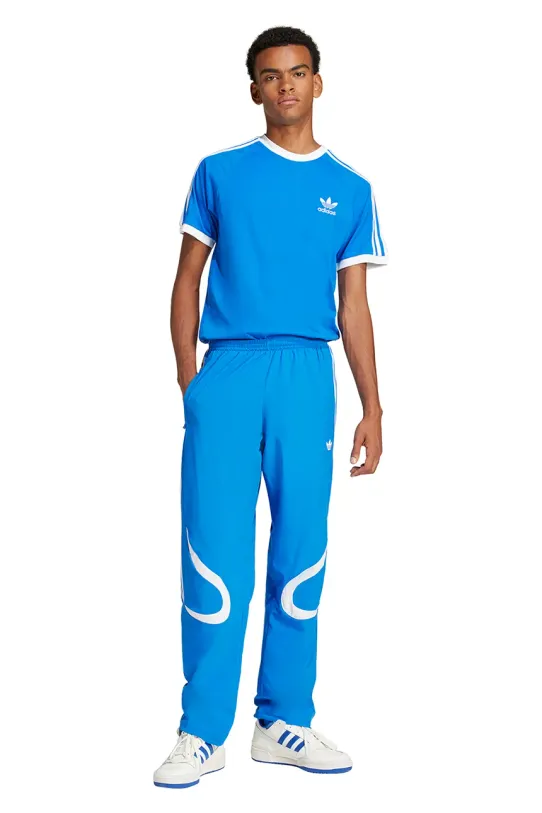 adidas Originals pantaloni de trening Teamgeist Trackpant JP1120 albastru SS25