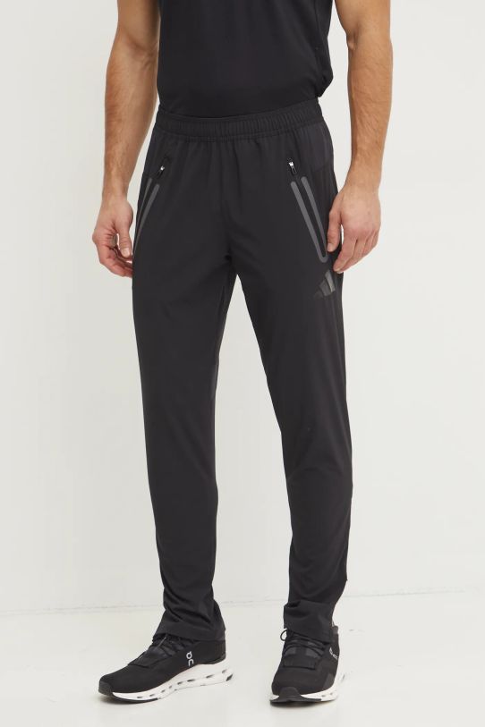 adidas Performance pantaloni de antrenament Tiro panza negru JM8886