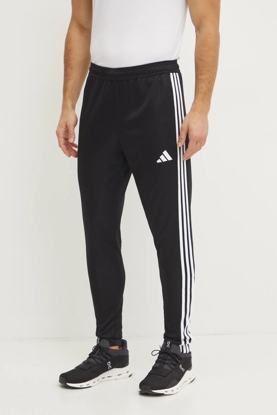 adidas Performance pantaloni de antrenament Tiro Essentials tricotaj negru JD0442