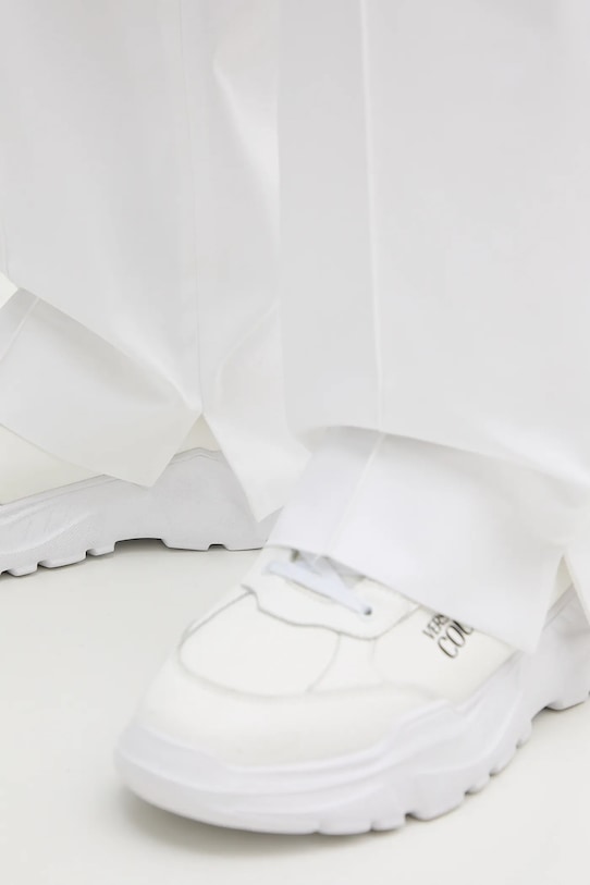 Παντελόνι Versace Jeans Couture 78GAA113.N0311 λευκό