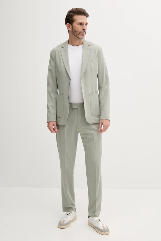 Штани Sisley 4KKQSF04Z зелений SS25