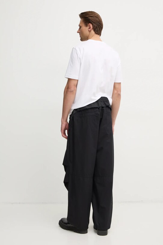 Одежда Хлопковые брюки Diesel P-GUSTAF TROUSERS A16074.0IQAV чёрный
