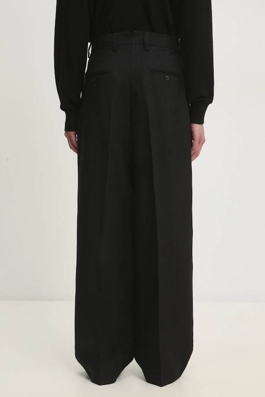 Abbigliamento VETEMENTS pantaloni in lana Evening Tailored UA66PA430B1 nero