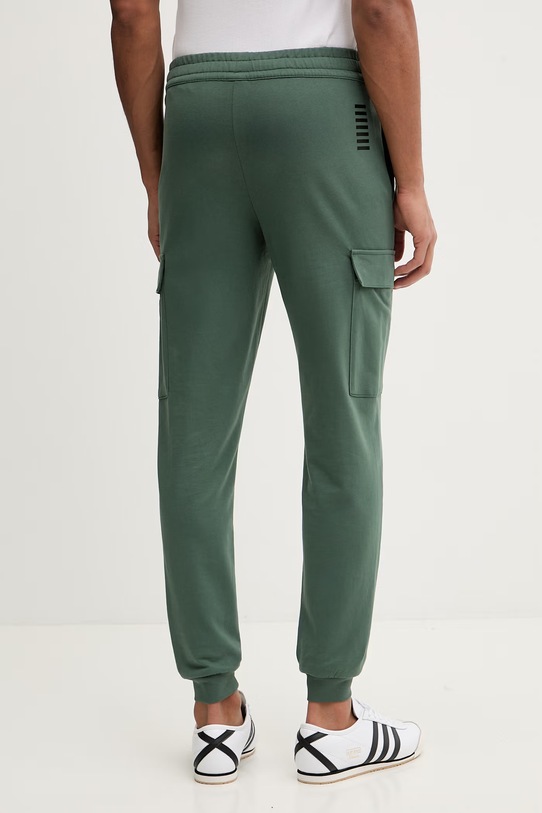Одяг Бавовняні спортивні штани EA7 Emporio Armani PJVRZ.8NPP67 зелений