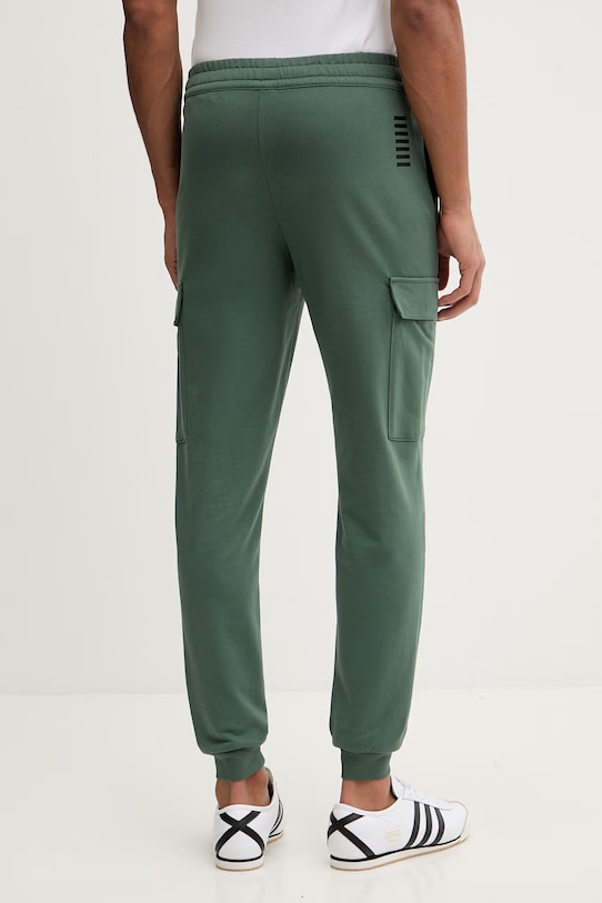 Одяг Бавовняні спортивні штани EA7 Emporio Armani PJVRZ.8NPP67 зелений