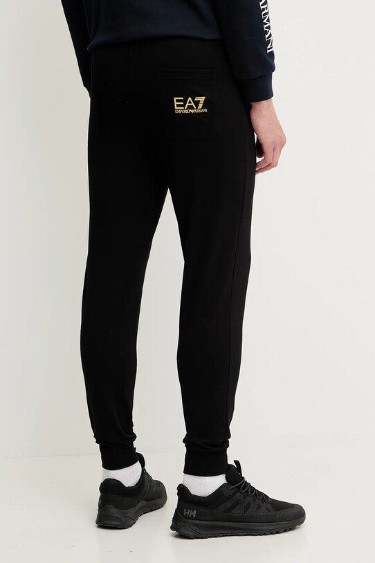 Odzież EA7 Emporio Armani spodnie dresowe bawełniane AF13512.7M000571 czarny