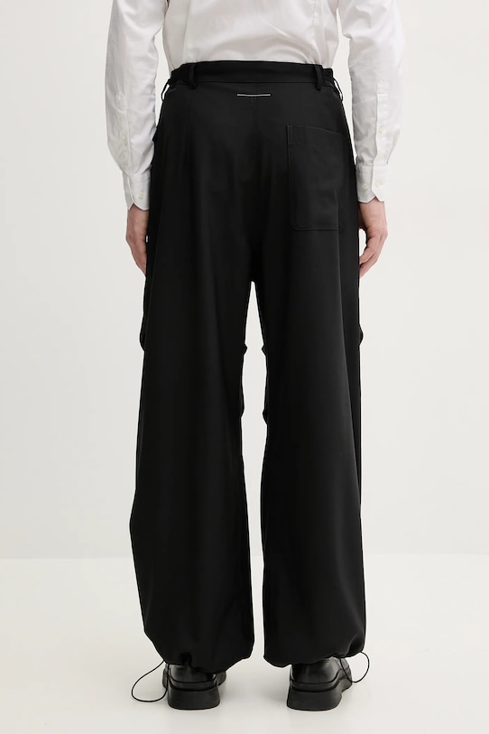 Clothing MM6 Maison Margiela wool trousers SH0KA0037.M35080 black
