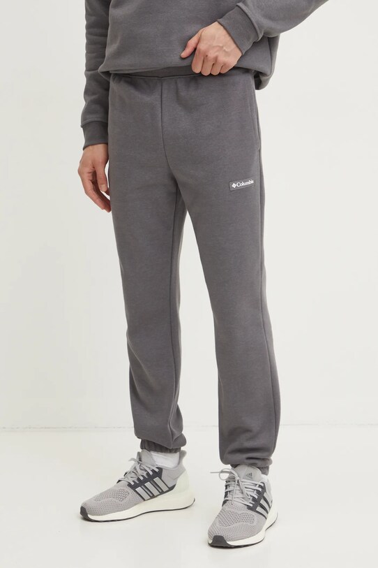 Columbia pantaloni de trening Meridian Creek tricotaj gri 2105861