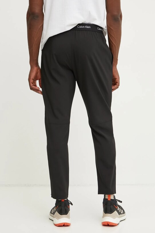 Tréningové nohavice Calvin Klein Performance s elastanom čierna LVGMS5P643