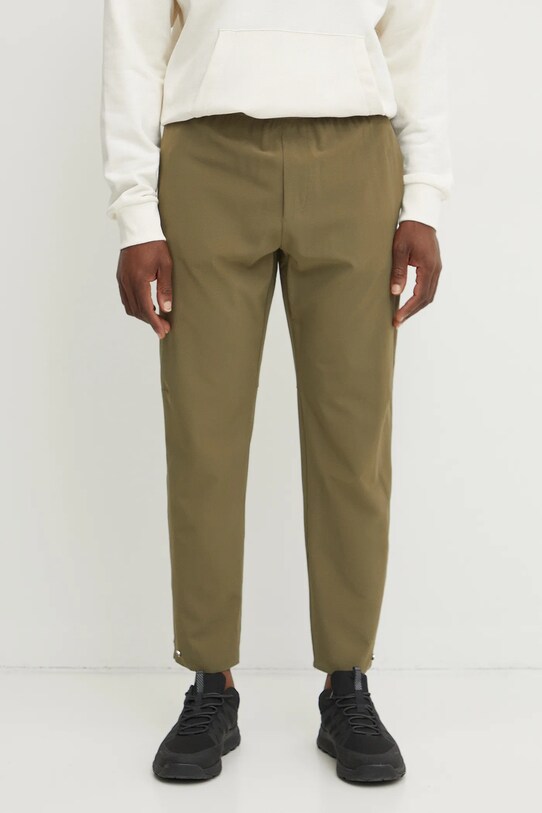 Штани Calvin Klein Performance прямий зелений LVGMS5P651