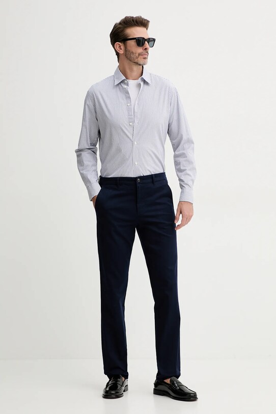United Colors of Benetton spodnie 4FN2UF04P granatowy SS25