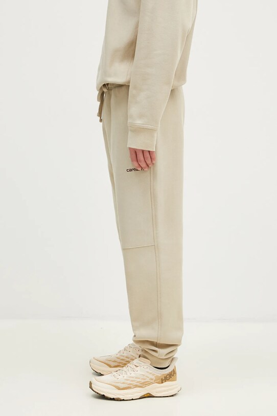 Carhartt WIP joggers American Script Jogging Pant I027042.2LPXX beige SS25