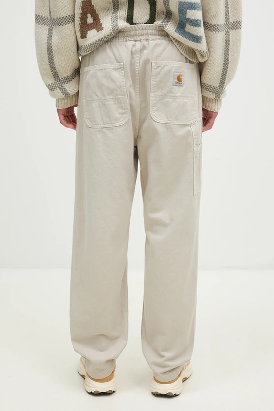Clothing Carhartt WIP cotton trousers Flint Pant I029919.2LPGD beige
