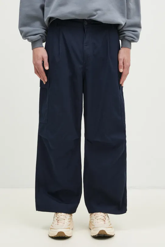Памучен панталон Carhartt WIP Cole Cargo Pant памук тъмносин I030477.0NY02