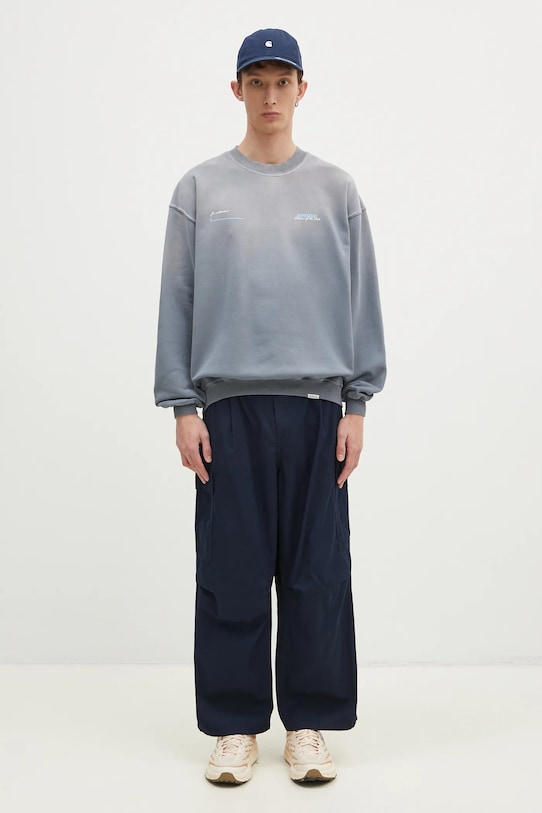 Памучен панталон Carhartt WIP Cole Cargo Pant I030477.0NY02 тъмносин