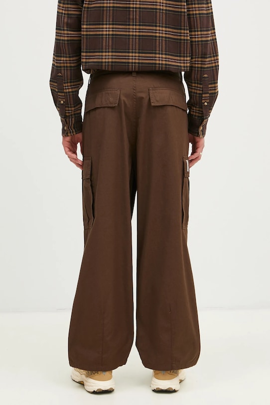 Îmbrăcăminte Carhartt WIP pantaloni de bumbac Cole Cargo Pant I030477.2LS02 maro