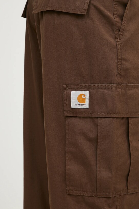 Carhartt WIP cotton trousers Cole Cargo Pant brown I030477.2LS02