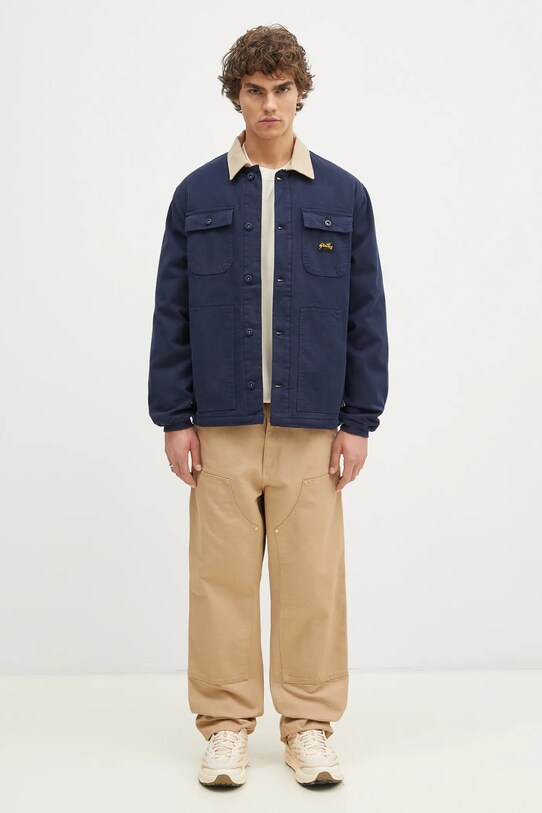 Pamučne hlače Carhartt WIP Double Knee Pant I031501.700 smeđa