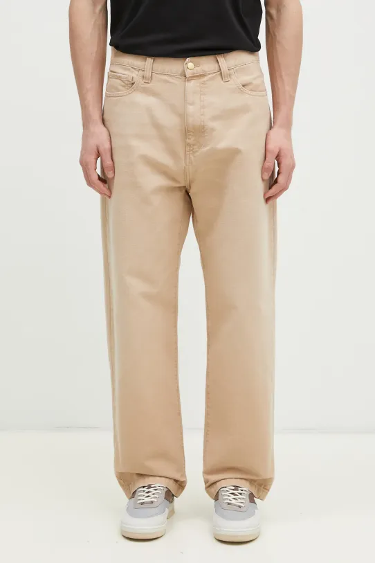 Памучен панталон Carhartt WIP Landon Pant памук бежов I034318.07E4O