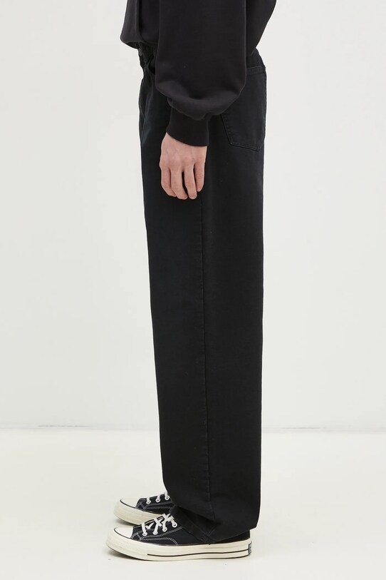 Carhartt WIP spodnie bawełniane Landon Pant I034318.894O czarny SS25