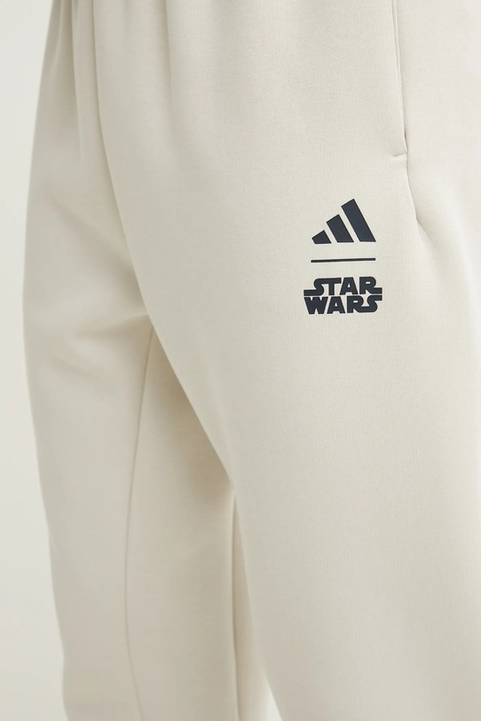 adidas pantaloni de trening x Mandalorian bej JI5723