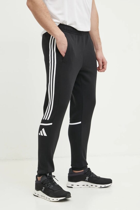 Tepláky adidas Performance Squad 25 pletenina černá JE2765