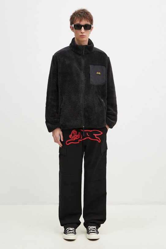 Хлопковые брюки ICECREAM Running Dog Cargo Pant IC24430 чёрный