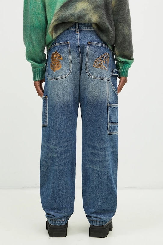 Odjeća Traperice Billionaire Boys Club Denim Carpenter Pant B24428 plava