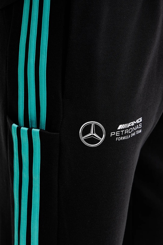adidas pantaloni de trening din bumbac x Mercedes negru JV5379