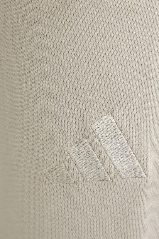 Bavlnené tepláky adidas ALL SZN béžová JI6390