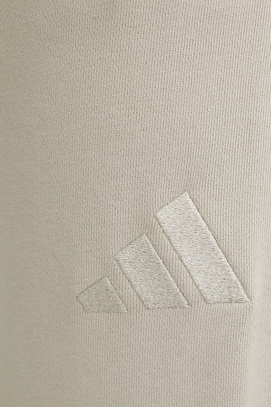 Bavlnené tepláky adidas ALL SZN béžová JI6390