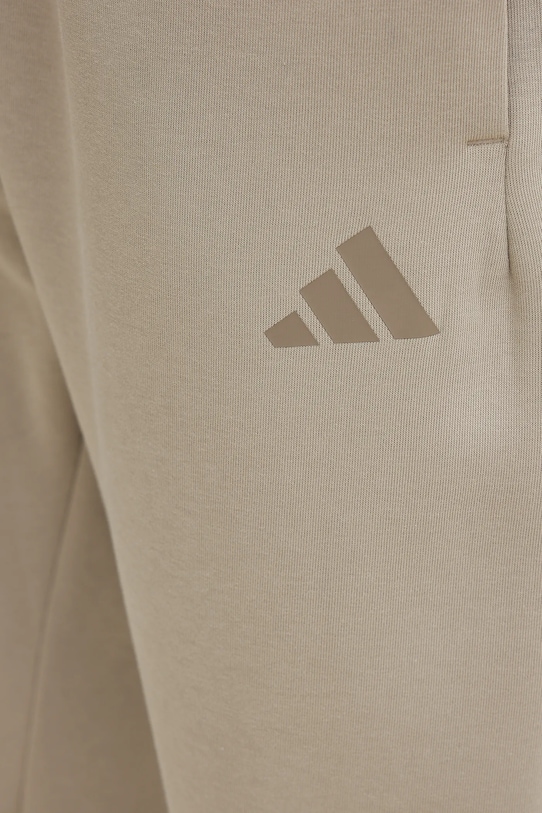 Спортен панталон adidas Future Icons бежов JD4950