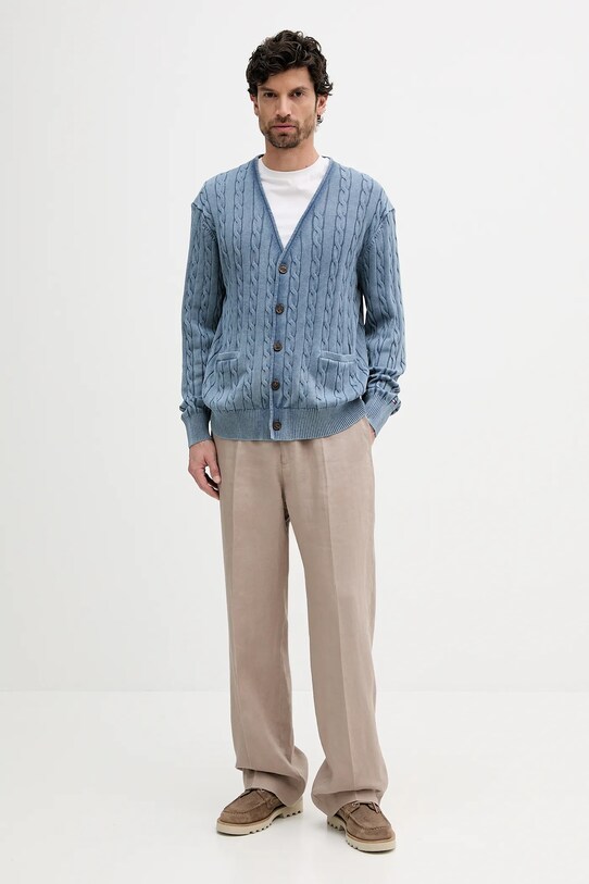 Liu Jo pantaloni din in QA5265.T4346 maro SS25