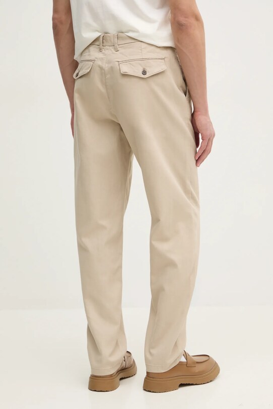 Ρούχα Βαμβακερό παντελόνι Lindbergh 30.003111.LT.STONE μπεζ